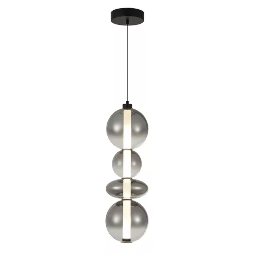 MILAGRO ML0347 DAPHNE Glamour Függesztett Lámpa Fekete LED IP20