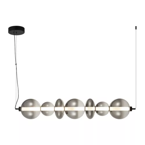 MILAGRO ML0348 DAPHNE Glamour Függesztett Lámpa Fekete LED IP20