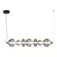 MILAGRO ML0348 DAPHNE Glamour Függesztett Lámpa Fekete LED IP20
