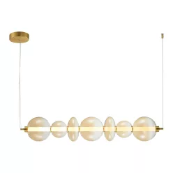   MILAGRO ML0349 DAPHNE Glamour Függesztett Lámpa Arany LED IP20