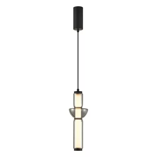 MILAGRO ML0356 CAMPO Modern Led Függesztett Lámpa Fekete LED IP20