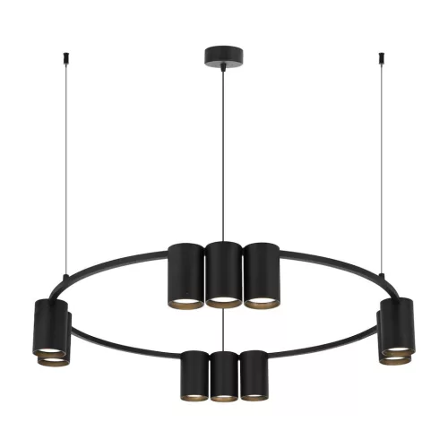 MILAGRO ML0373 GENESIS Modern Függesztett Lámpa Fekete GU10 IP20