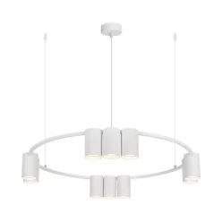   MILAGRO ML0374 GENESIS Modern Függesztett Lámpa Fehér GU10 IP20