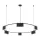 MILAGRO ML0376 GENESIS Modern Led Függesztett Lámpa Fekete GU10 IP20