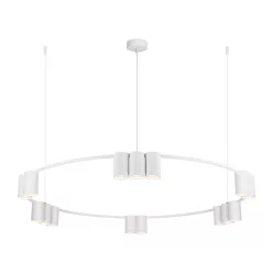   MILAGRO ML0377 GENESIS Modern Led Függesztett Lámpa Fehér GU10 IP20