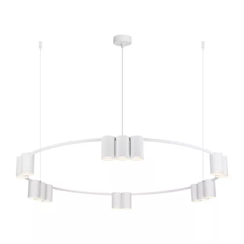 MILAGRO ML0377 GENESIS Modern Led Függesztett Lámpa Fehér GU10 IP20