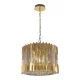 MILAGRO ML0393 RITZ Kristály Függesztett Lámpa Arany E14 IP20