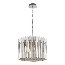   MILAGRO ML0394 RITZ Kristály Függesztett Lámpa Króm E14 IP20