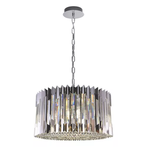 MILAGRO ML0396 RITZ Kristály Függesztett Lámpa Króm E14 IP20