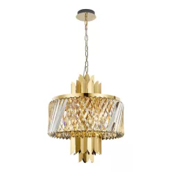   MILAGRO ML0407 MARGOT Kristály Függesztett Lámpa Arany E14 IP20