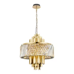   MILAGRO ML0409 MARGOT Kristály Függesztett Lámpa Arany E14 IP20