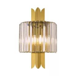 MILAGRO ML0411 MARGOT Kristály Fali Lámpa Arany E14 IP20