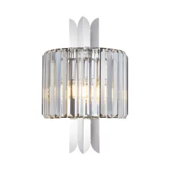 MILAGRO ML0412 MARGOT Kristály Fali Lámpa Króm E14 IP20