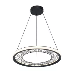   MILAGRO ML0524 NEST Modern Led Függesztett Lámpa Fekete LED IP20