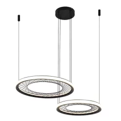   MILAGRO ML0525 NEST Modern Led Függesztett Lámpa Fekete LED IP20