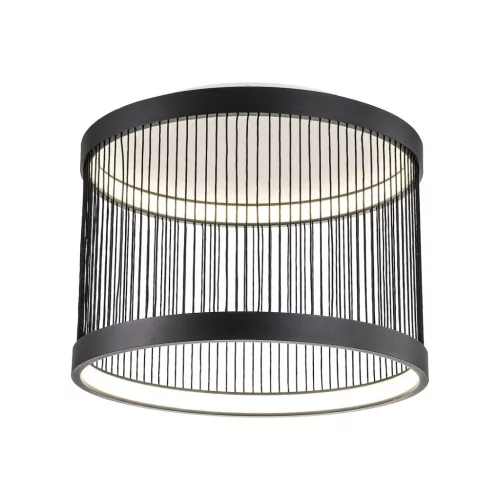 MILAGRO ML0528 GUARDA Ernyős Mennyezeti Lámpa Fekete LED IP20