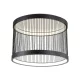 MILAGRO ML0528 GUARDA Ernyős Mennyezeti Lámpa Fekete LED IP20