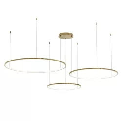   MILAGRO ML0847 SATURNO Modern Led Függesztett Lámpa Arany LED IP20