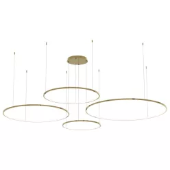   MILAGRO ML0849 SATURNO Modern Led Függesztett Lámpa Arany LED IP20