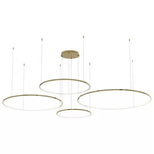 MILAGRO ML0849 SATURNO Modern Led Függesztett Lámpa Arany LED IP20