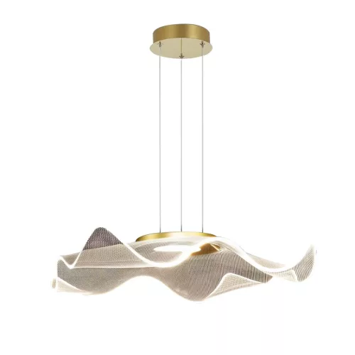 MILAGRO ML1042 LARGO Modern Led Függesztett Lámpa Arany LED IP20