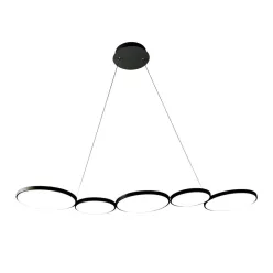   MILAGRO ML1175 Modern Led Függesztett Lámpa Fekete LED IP20