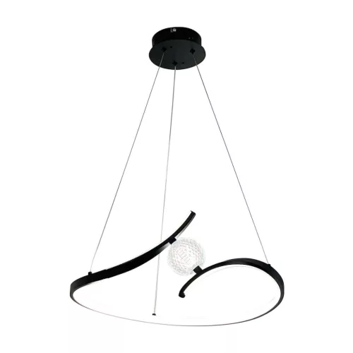 MILAGRO ML1177 Modern Led Függesztett Lámpa Fekete LED IP20