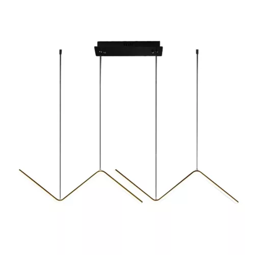 MILAGRO ML1179 Modern Led Függesztett Lámpa Fekete LED IP20