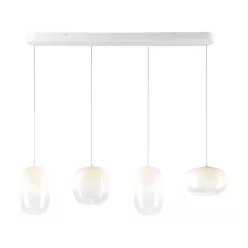   MILAGRO ML1406 VASO Többágú Függesztett Lámpa Fehér LED IP20