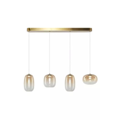 MILAGRO ML1408 VASO Többágú Függesztett Lámpa Arany LED IP20