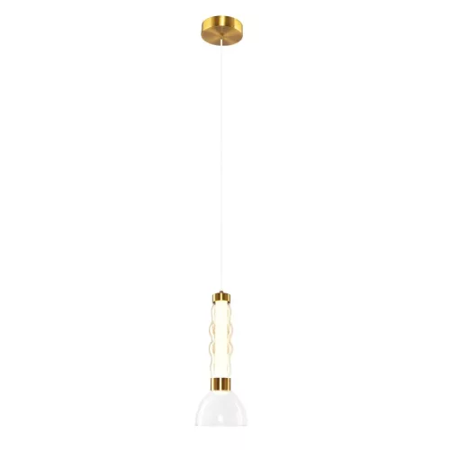 MILAGRO ML1418 LUCCO Modern Led Függesztett Lámpa Borostyán LED IP20