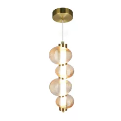  MILAGRO ML1422 BOLLA Glamour Függesztett Lámpa Arany LED IP20