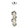 MILAGRO ML1423 BOLLA Modern Led Függesztett Lámpa Króm LED IP20