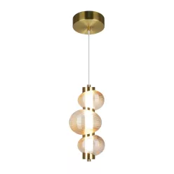   MILAGRO ML1424 BOLLA Glamour Függesztett Lámpa Arany LED IP20