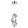 MILAGRO ML1425 BOLLA Glamour Függesztett Lámpa Króm LED IP20