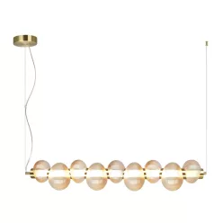   MILAGRO ML1426 BOLLA Glamour Függesztett Lámpa Arany LED IP20