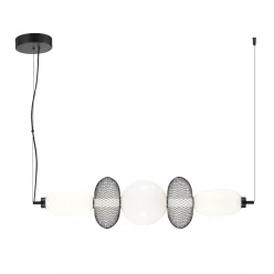   MILAGRO ML1434 ARAME Modern Függesztett Lámpa Fekete LED IP20