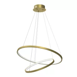   MILAGRO ML1546 HOOP Modern Led Függesztett Lámpa Arany LED IP20