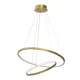 MILAGRO ML1546 HOOP Modern Led Függesztett Lámpa Arany LED IP20