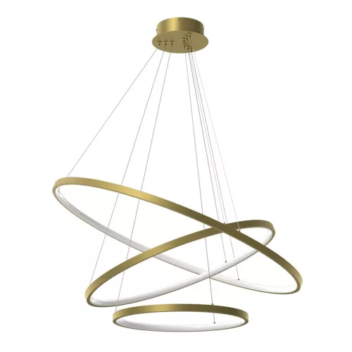 MILAGRO ML1547 HOOP Modern Led Függesztett Lámpa Arany LED IP20