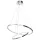 MILAGRO ML1550 HOOP Modern Led Függesztett Lámpa Króm LED IP20