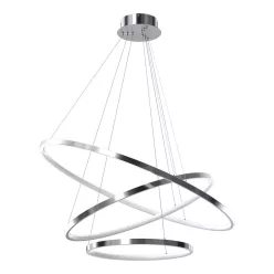   MILAGRO ML1551 HOOP Modern Led Függesztett Lámpa Króm LED IP20