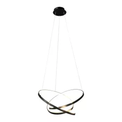   MILAGRO ML1573 Modern Led Függesztett Lámpa Fekete LED IP20