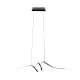 MILAGRO ML1577 Modern Led Függesztett Lámpa Fekete LED IP20