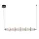 MILAGRO ML1821 SANSA Modern Led Függesztett Lámpa Fekete, Sárgaréz LED IP20