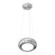 MILAGRO ML328 MERCURIO Modern Led Függesztett Lámpa Króm LED IP20