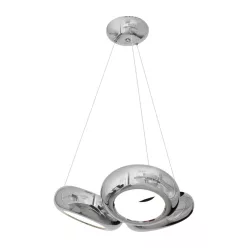   MILAGRO ML329 MERCURIO Többágú Függesztett Lámpa Króm LED IP20