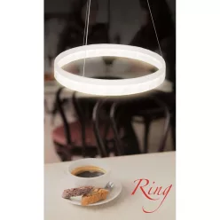   MILAGRO ML405 RING Modern Led Függesztett Lámpa Fehér LED IP20
