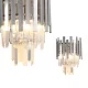 MILAGRO ML5995 ASPEN Kristály Fali Lámpa Króm E14 IP20