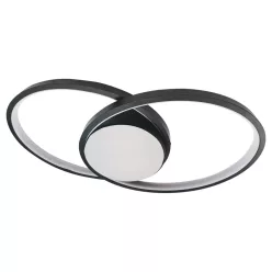   MILAGRO ML6413 FOCUS Modern LED Mennyezeti Lámpa Fekete LED IP20